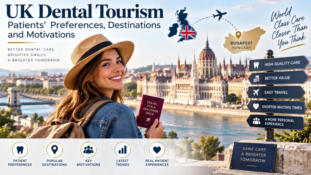 UK dental tourism patients exploring Budapest dental care, destinations and treatment motivations